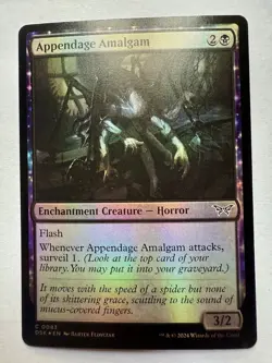x1 Appendage Amalgam DSK Duskmourn MTG 83 FOIL COMMON - Image 1