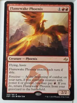 Flamewake Phoenix - Fate Reforged - Magic the Gathering MTG Nice! - Image 1