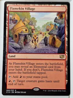 Flamekin Village - Commander: 2014 - Magic the Gathering MTG Nice! - Image 1