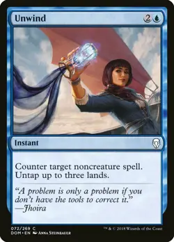 mtg magic unwind dominaria ENGLISH FRENCH debobinage 3 available - Image 1