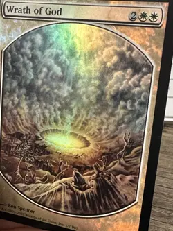 Magic the Gathering Wrath of God 1/7 P07 Plus Card Collection Listing For Art - Image 2