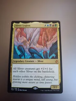 Sliver Legion Time Spiral Remastered Regular MTG LP Commander Magic - Image 1