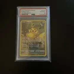 2023 POKEMON SWORD & SHIELD CROWN ZENITH #GG30 FULL ART/PIKACHU PSA 10 - Image 1