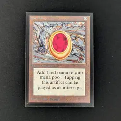 MTG \>> Mox Ruby (EX) <<// International Edition - 341 Trading - Magic - Image 1