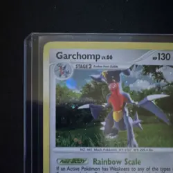 Pokemon Garchomp Diamond & Pearl Mysterious Treasures Holo Rare 9/123 Card 2007 - Image 2