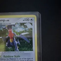 Pokemon Garchomp Diamond & Pearl Mysterious Treasures Holo Rare 9/123 Card 2007 - Image 3