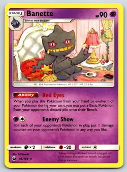 Banette Celestial Storm 65/168 Pokemon Card NM - Image 1