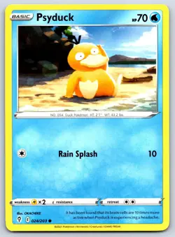 Psyduck Evolving Skies 024/203 Pokemon Card NM - Image 1