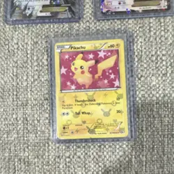 Pokemon TCG XY Holo Card Lot Rayquaza EX Pikachu 3 Cards English - Image 4