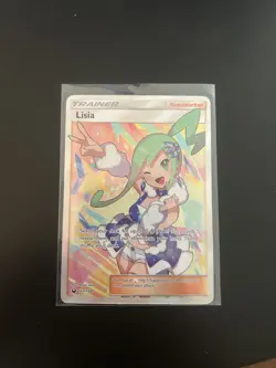 Lisia 164/168 Full Art Ultra Rare Celestial Storm Pokemon Card - Image 3