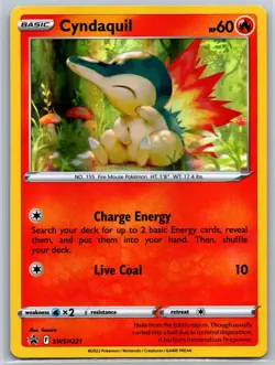 Cyndaquil - Collector Chest SWSH221 Black Star Promo Pokemon Card NM - Image 1