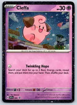 Cleffa - Temporal Forces Blister Promo SVP 095 Pokemon Card NM - Image 1