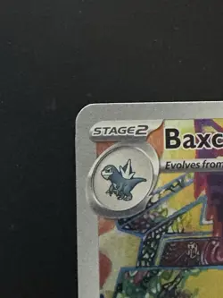 Pokemon TCG Baxcalibur Card 210/193 IR Sv02: Paldea Evolved 2023 - Image 3