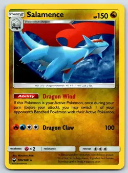 Salamence (Cosmos Holo) Celestial Storm 106/168 Rare Pokemon Card NM - Image 1