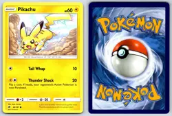 Pikachu Burning Shadows 40/147 Pokemon Card NM - Image 3