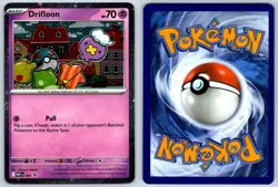 Drifloon (Cosmos Holo) Mega Evolutions 005 Pokemon Card NM - Image 3