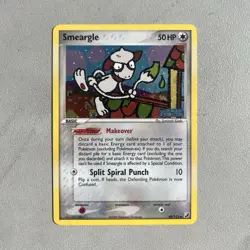 Pokemon Smeargle Holo EX Unseen Forces 48/115 Basic 50HP English Card - Image 1