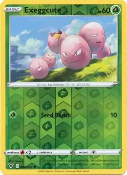 Exeggcute - 004/185 - Common - Reverse Holo NM, English Pokemon Vivid Voltage - Image 1