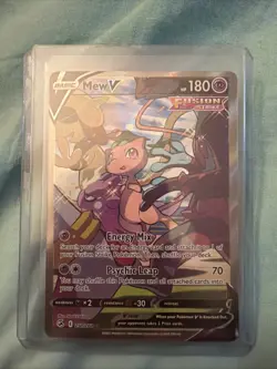 Mew v Fusion Strike Full Art Ultra Rare Card 251/264 Near Mint Condition - Image 1