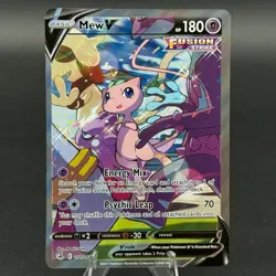 Pokemon Mew V Alternate Full Art 251/264 Fusion Strike Ultra Rare Holo Card Mint - Image 1