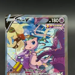 Pokemon Mew V Alternate Full Art 251/264 Fusion Strike Ultra Rare Holo Card Mint - Image 2