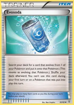Evosoda - 62/83 - Uncommon PL/MP, English Pokemon Generations - Image 1