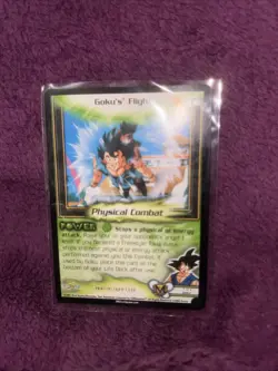 Dragon Ball Z CCG Score Limited Goku's Flight Card - Image 1
