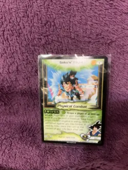 Dragon Ball Z CCG Score Limited Goku's Flight Card - Image 2