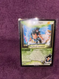 Dragon Ball Z CCG Score Limited Goku's Flight Card - Image 3