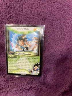 Dragon Ball Z CCG Score Limited Goku's Flight Card - Image 5
