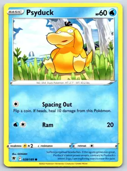 Psyduck Astral Radiance 028/189 Pokemon Card NM - Image 1