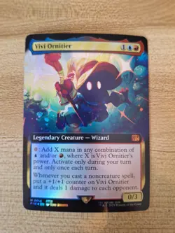 Vivi Ornitier Final Fantasy Foil 514 MTG Extended Art - Image 1