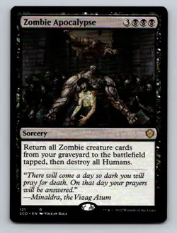 Zombie Apocalypse R Starter Commander Decks 121 NM - Image 1