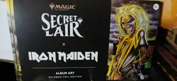 Mtg Secret Lair Rainbow Foil Iron Maiden Sealed Nib - Image 1