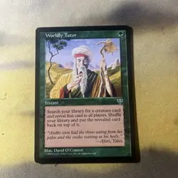 MTG / Worldly Tutor - Mirage / Nm - Image 1