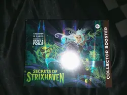 Magic: The Gathering Secrets of Strixhaven Collector Booster Box Rares Foils - Image 1