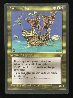 1x MTG Skeleton Ship - Ice Age (ICE) - Magic the Gathering - Image 1