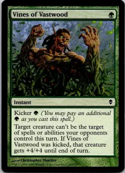 Lot of 2 MTG Magic The Gathering Vines of Vastwood Zendikar See Scans - Image 3