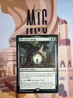 The Great Henge 🔥 NonFOIL 🔥 MTG NM Near Mint Throne of Eldraine (161) - Image 1