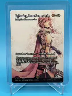 Lightning, Lone Commando - Isshin #0054 (Borderless) MTG FINAL FANTASY - NM/M 🔥 - Image 1