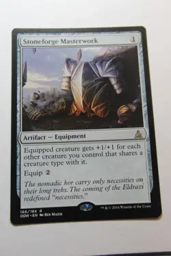MTG Stoneforge Masterwork x1- -Oath of the Gatewatch-Lightly Played - Image 1