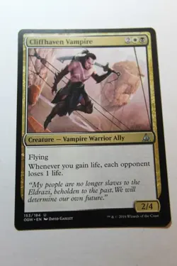 MTG Cliffhaven Vampire x1- -Oath of the Gatewatch-Lightly Played - Image 1