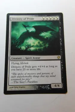 MTG Divinity of Pride x1- -Commander 2013-Lightly Played - Image 1