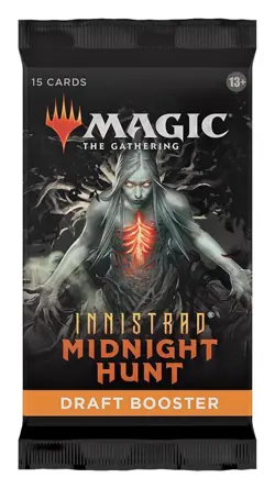 Magic the Gathering: Innistrad: Midnight Hunt - Draft Booster Pack Sealed - Image 1