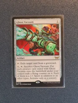 MTG Ghost Vacuum - Duskmourn: House of Horror - DSK - NM+ Condition - Image 1