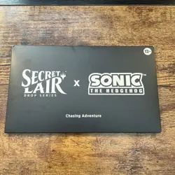 MTG Secret Lair Sonic The Hedgehog Chasing Adventure - Non-Foil - New/Sealed - Image 1