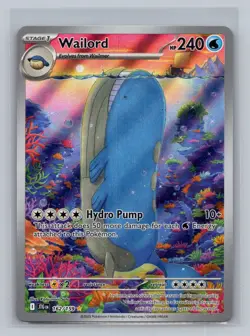 Wailord 162/159 Illustration Rare Journey Together Pokemon NM - Image 1