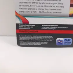 Pokemon TCG Obsidian Flames Booster 3 Pack Blister Triple Eevee New Sealed - Image 5