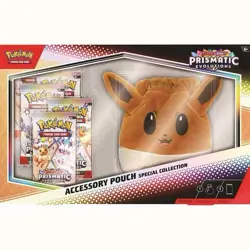 Pokemon TCG Prismatic Evolutions Eevee Accessory Pouch Special Collection Sealed - Image 1