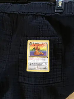 Pokemon Dragonite Fossil 1st Edition Non-Holo 19/62 RARE Near Mint Condition - Image 1